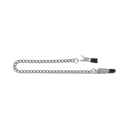 Rubber Tipped Nipple Clamps With Curbed Chain