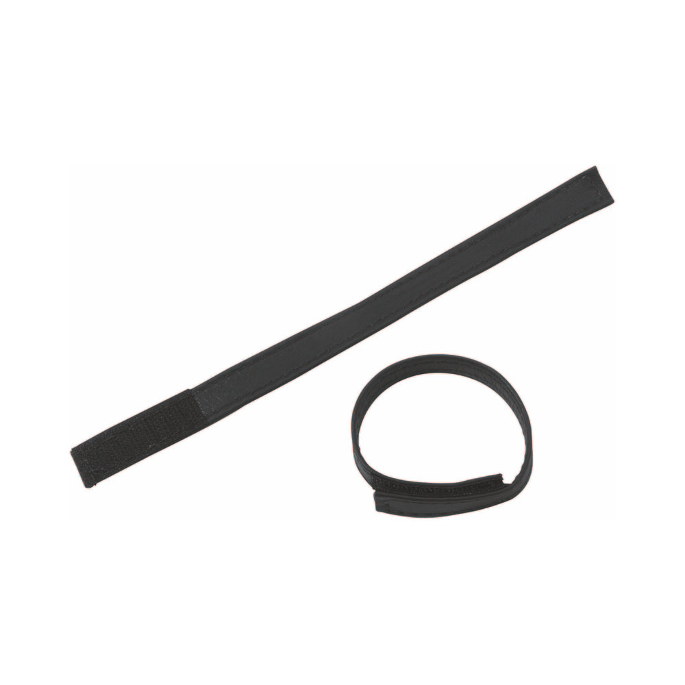 Spartacus Leather Cock Ring Velcro