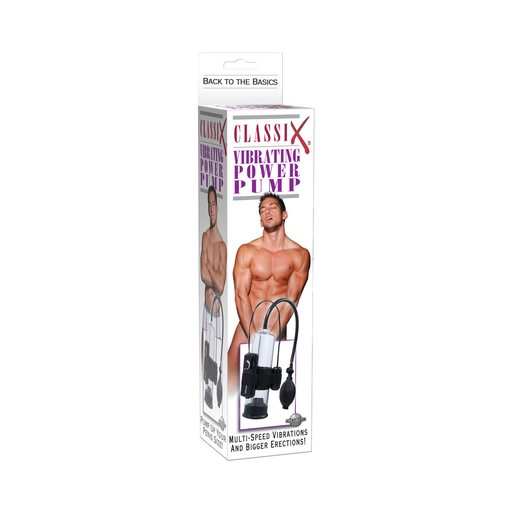 Classix Vibrating Power Pump Black
