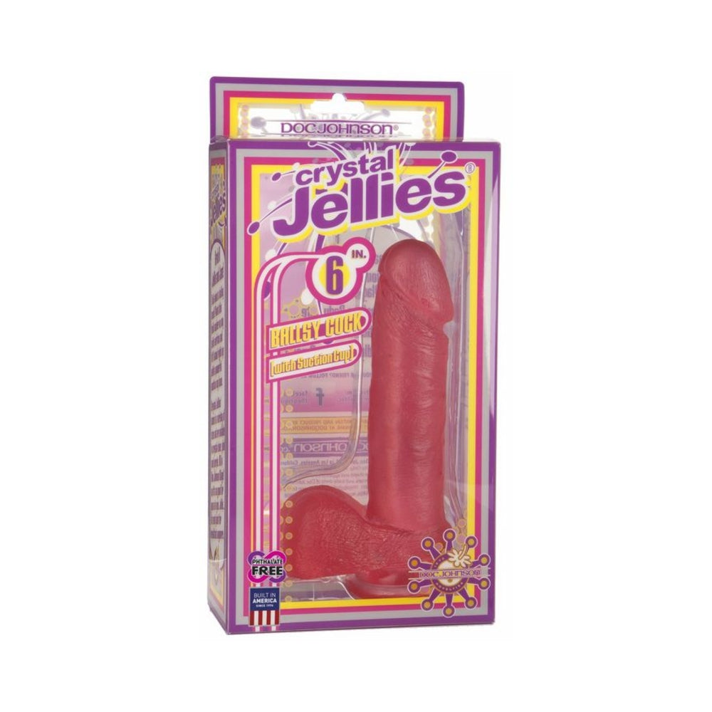 Crystal Jellies 7in Realistic w/Balls Pu