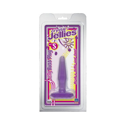 Crystal Jellies Butt Plug Purple Small