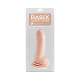 Basix 8 Suction Cup Dong Flesh