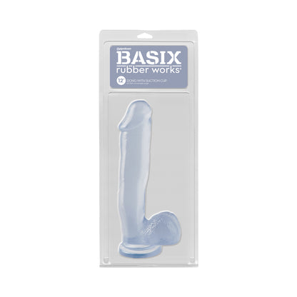 Basix 12 Dong W/suction Clear