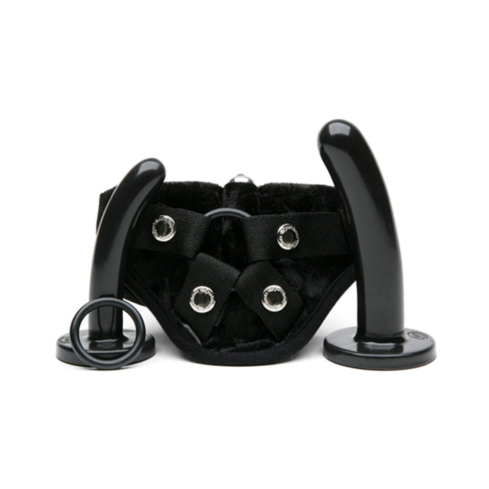 Tantus Bend Over Beginner Kit BLK Clam