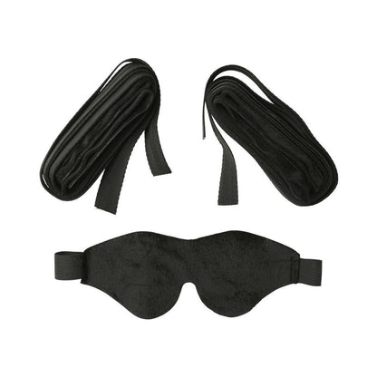 S&m Our First Bondage Kit Black