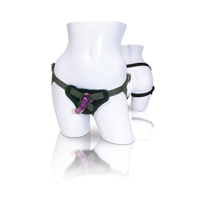 S&m Strap-on & Silicone Dildo Kit