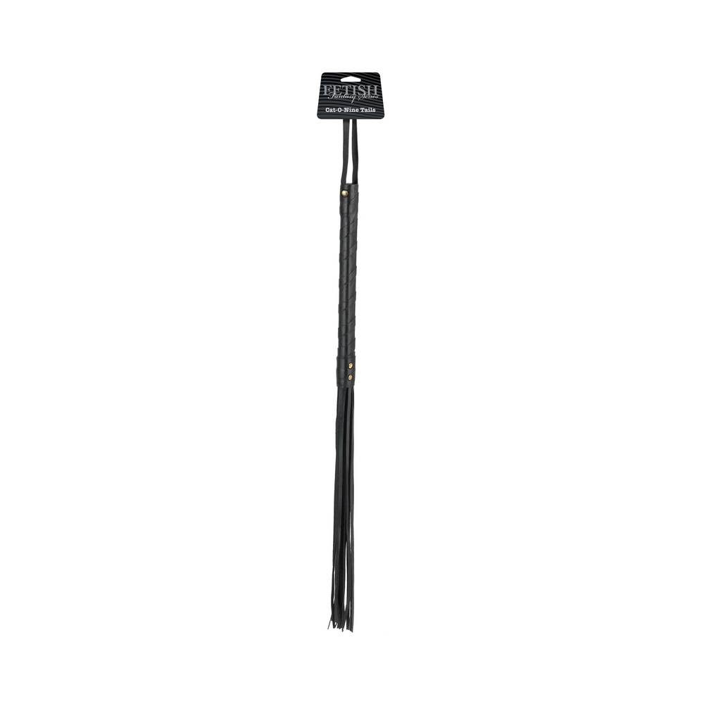 Ffle Cat O Nine Tails Leather Black