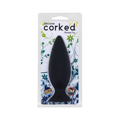 Corked Silicone Small Butt Plug