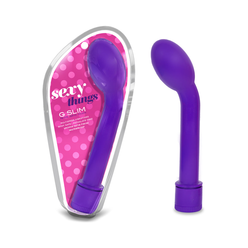 Blush Sexy Things G Slim Petite Satin Touch - Purple