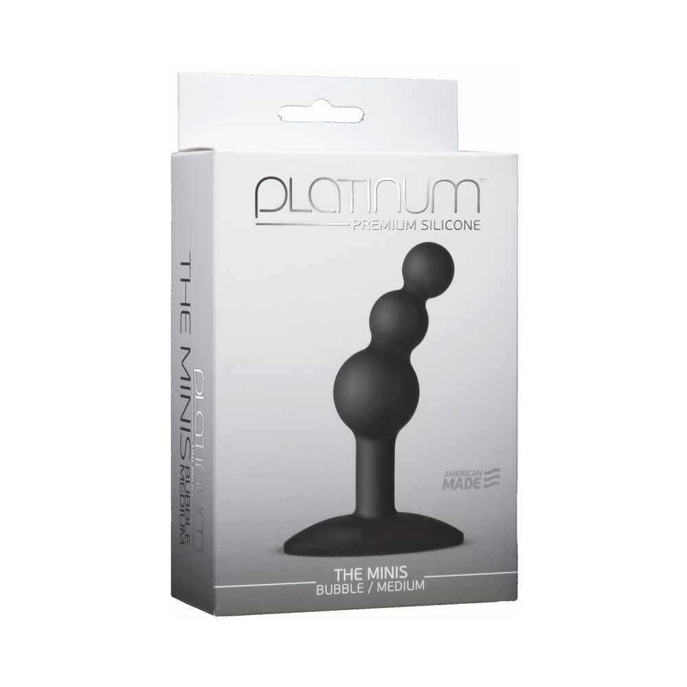 Platinum The Minis Bubble Anal Plug Medium