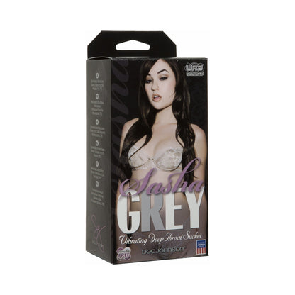 Sasha Grey Vibrating Deep Throat Sucker