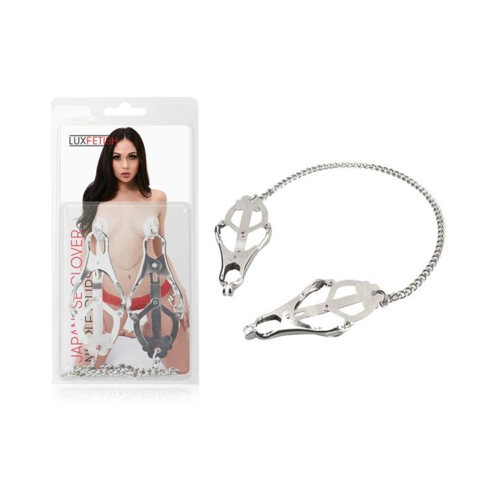 Lux Fetish Japanese Clover Nipple Clamps