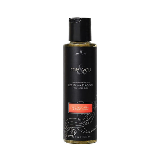 Me & You Massage Oil Passion Fruit Guava 4.2oz