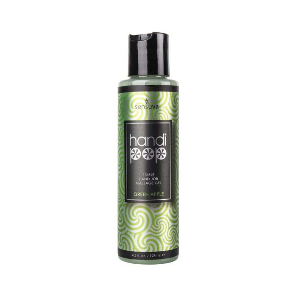 Handipop Edible Handjob Massage Gel Green Apple 4.2oz
