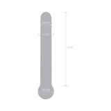 Glas 7 inches Straight Glass Dildo Clear