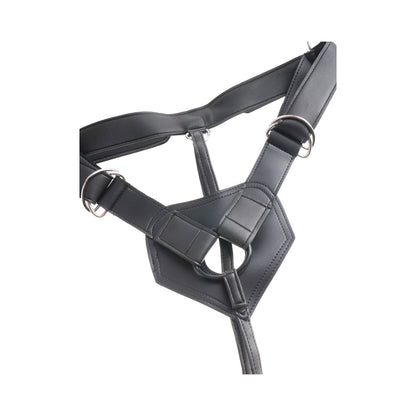 King Cock Strap On Harness 8 inches Dildo