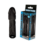 Husky Lover Extension Sleeve Scrotum Strap Black 6.5 inches