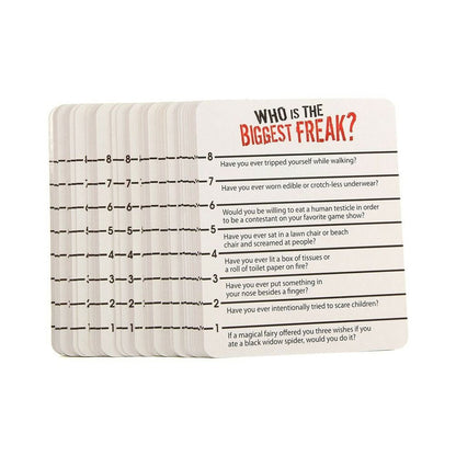 Who's The Biggest Freak Game
