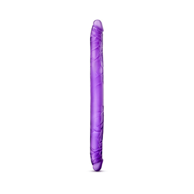 B Yours 16 Double Dildo - Purple