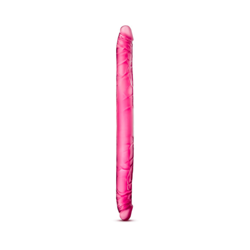 B Yours 16 Double Dildo - Purple