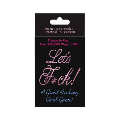 Let's F*ck! Card Game