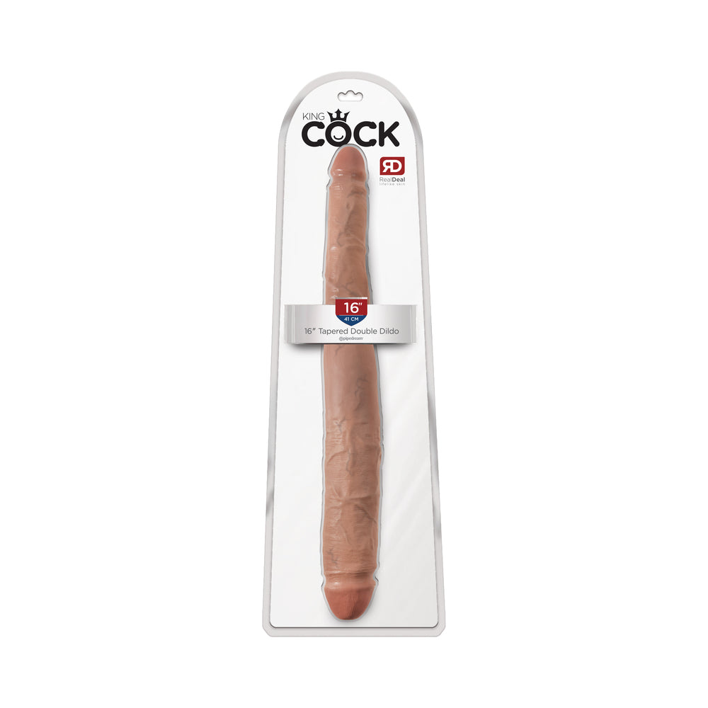 King Cock 16 Inch Tapered Double Dildo