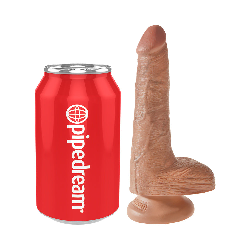 King Cock 6in Cock With Balls