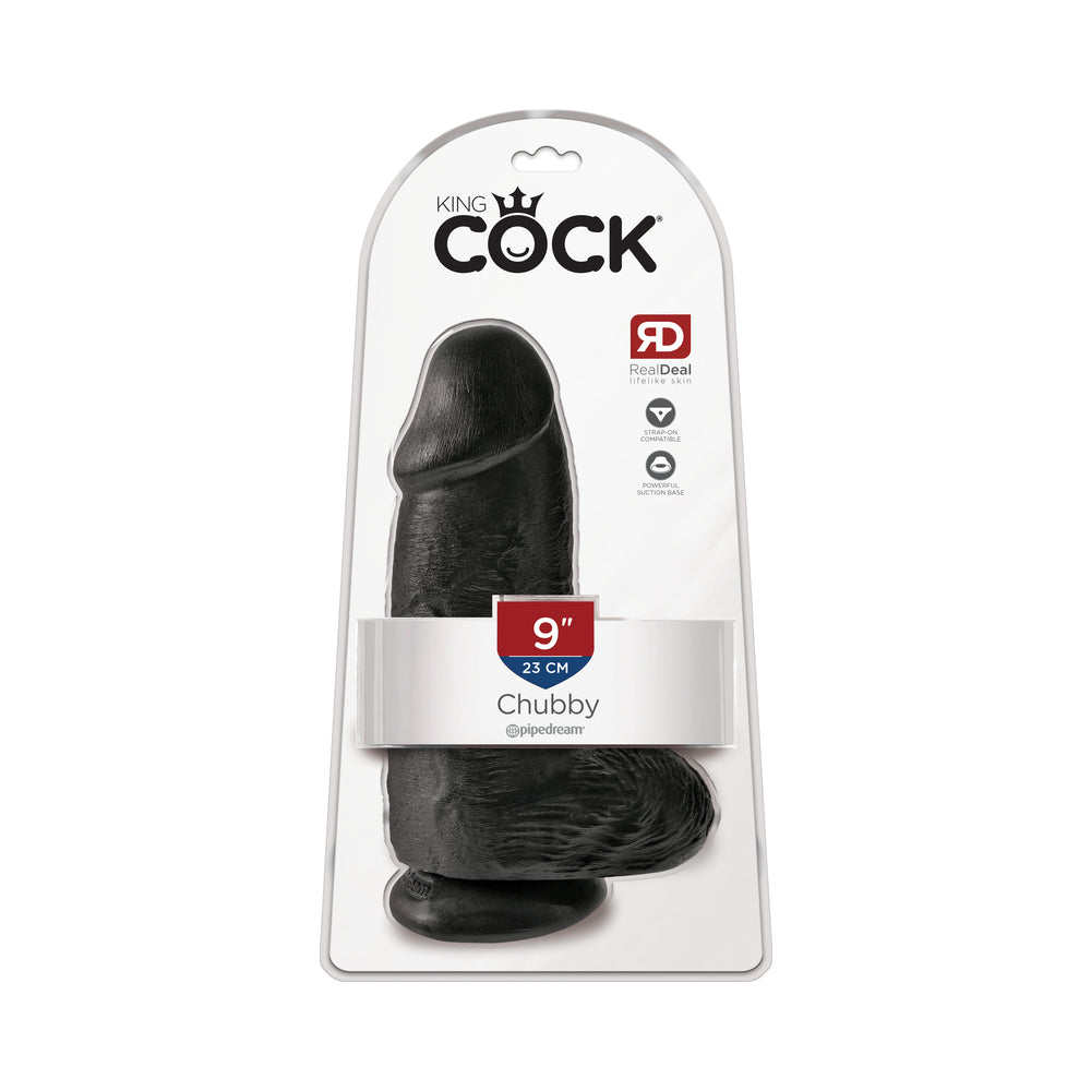 King Cock Chubby 9 inches Cock with Balls Dildo