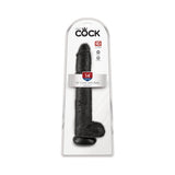 King Cock 14 inches Cock with Balls Dildo