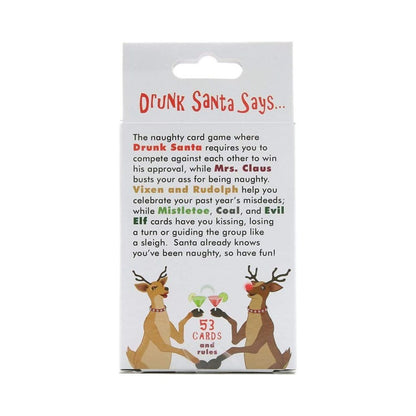Drunk Santa Says Card Game