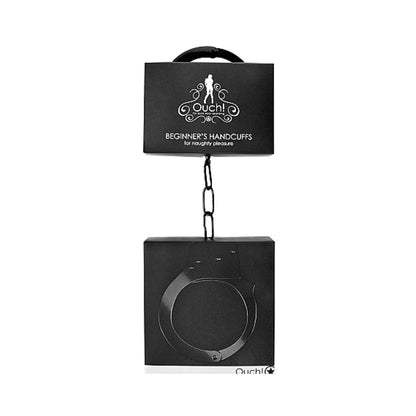 Ouch! Beginner's Handcuffs - Black