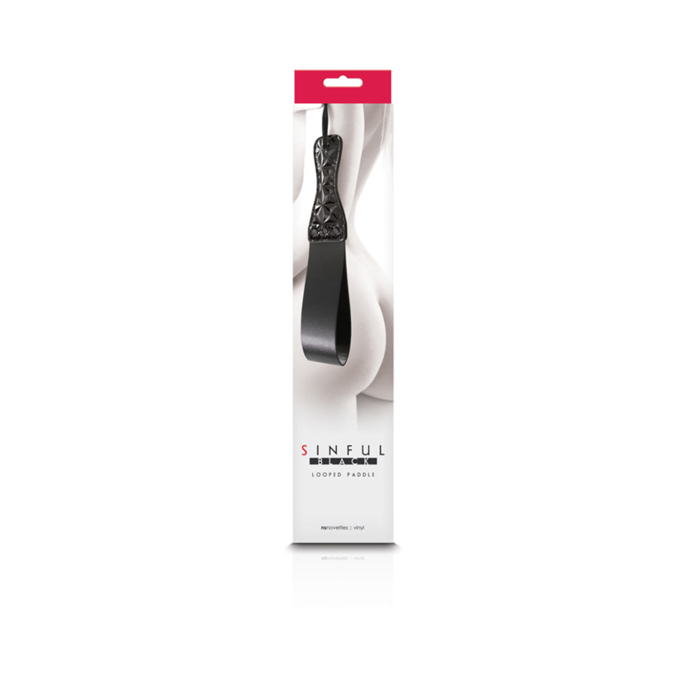 Sinful Looped Paddle Black