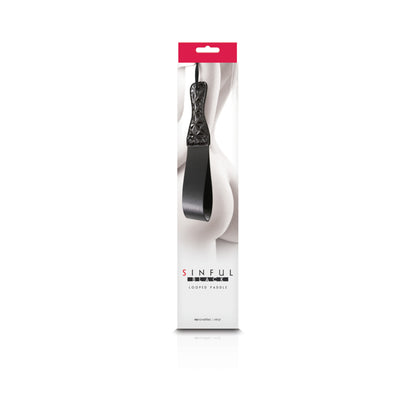 Sinful Looped Paddle Black