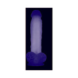 Evolved Luminous Dildo Non Vibrating - Purple