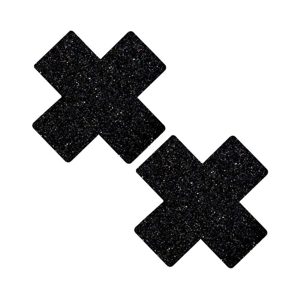 Black Malice Glitter X Factor Nipztix Pasties
