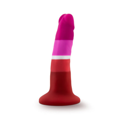 Blush Avant P3 Lesbian Pride Silicone Dong - Beauty