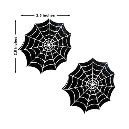 Neva Nude Pasty Spider Web