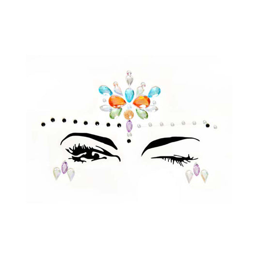 Calypso Adh Face Jewels Sticker (6pk)
