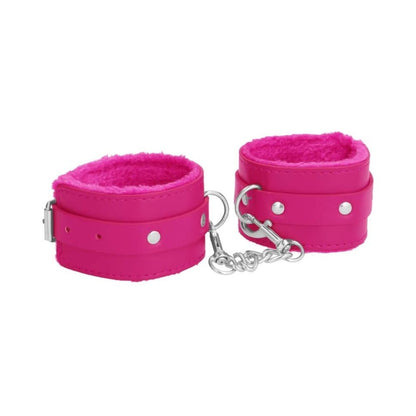 Ouch! Plush Leather Wrist Cuffs