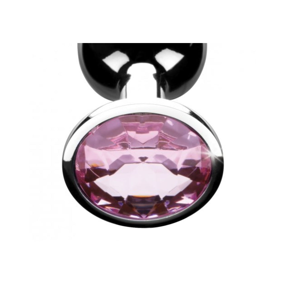 Booty Sparks Pink Gem Anal Plug Md