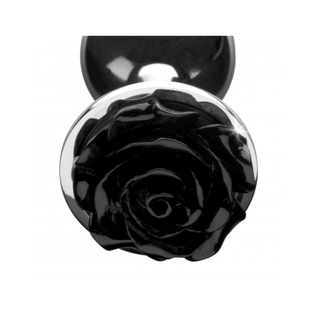 Booty Sparks Black Rose Anal Plug Md