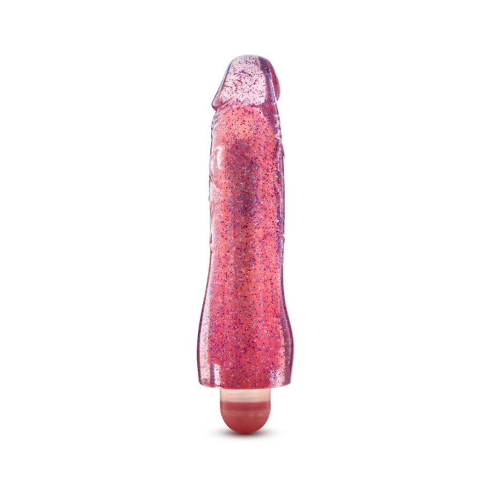 Blush Glow Dicks Glitter Vibrator Molly - Purple