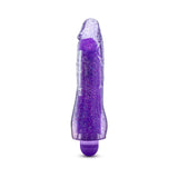 Blush Glow Dicks Glitter Vibrator Molly - Purple