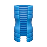 Optimale Truskyn Silicone Stroker Ribbed Blue
