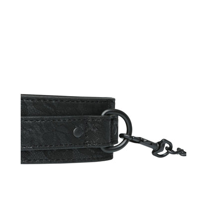 Midnight Lace Cuffs Black