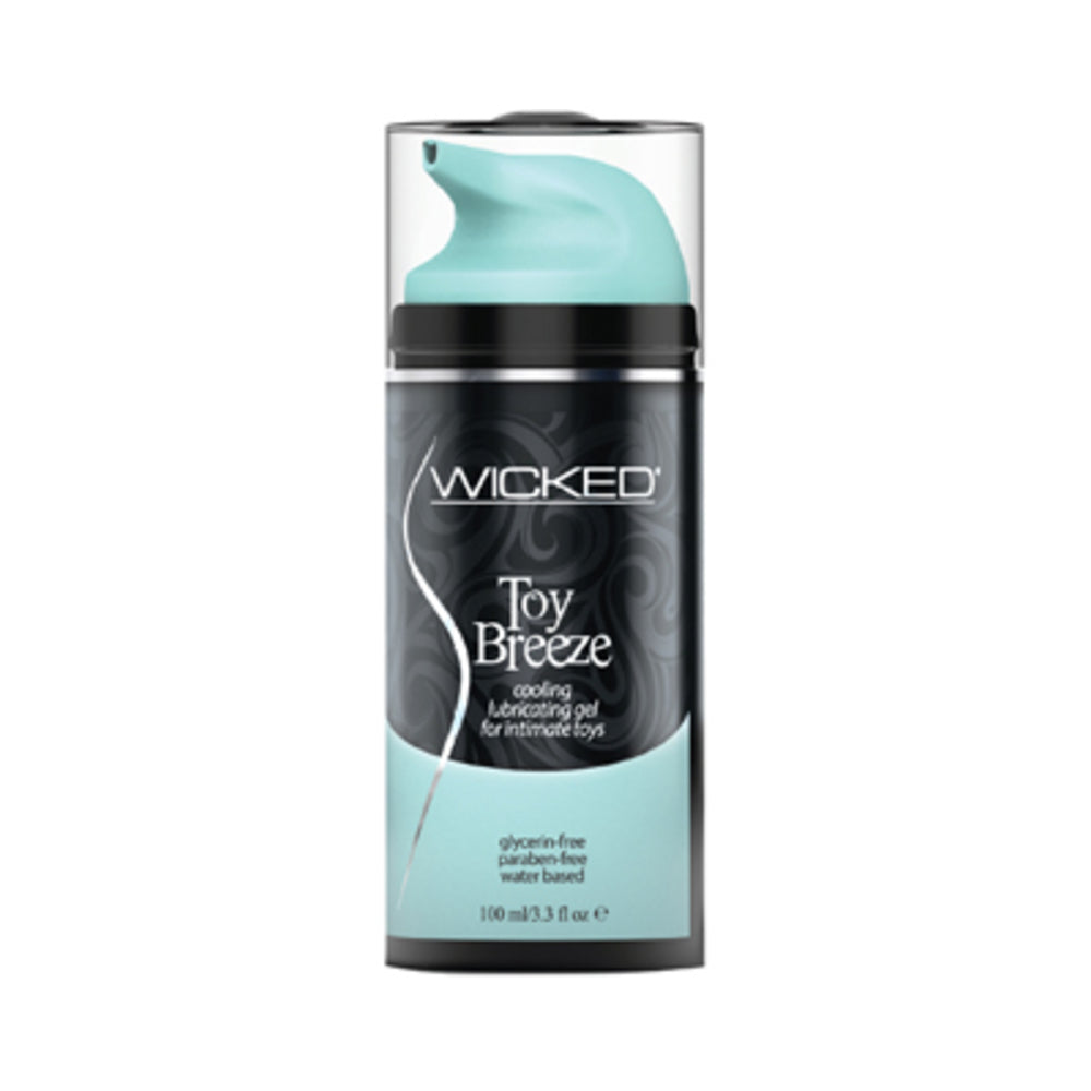 Wicked Toy Breeze Cooling Glyercin-free Gel For Intimate Toys 3.3 Fl Oz/100ml