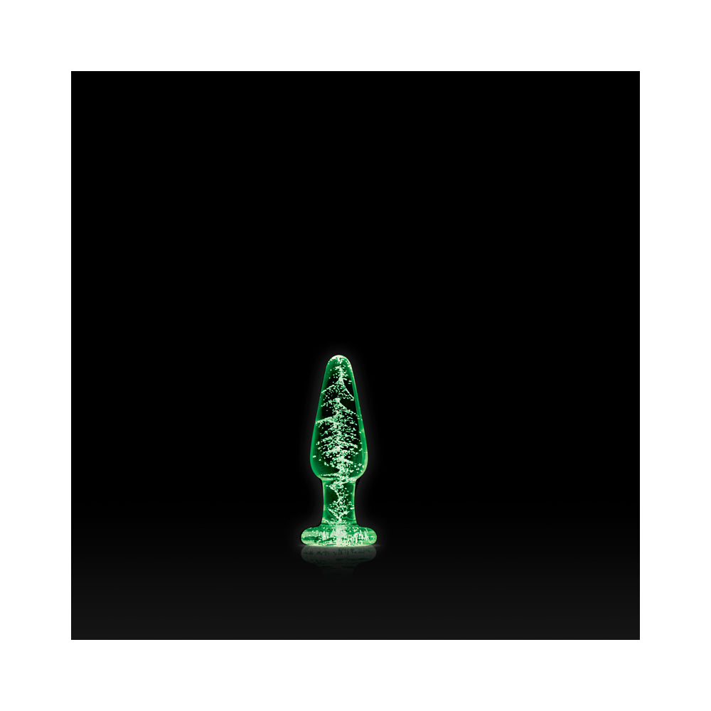Firefly Glass - Tapered Plug - Small - Clear