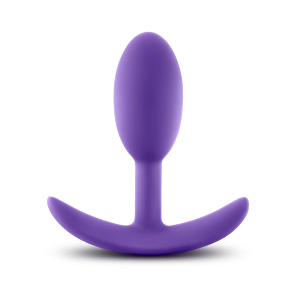 Blush Luxe Wearable Vibra Slim Plug Small - Purple