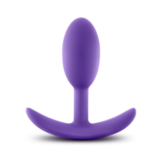 Blush Luxe Wearable Vibra Slim Plug Small - Purple