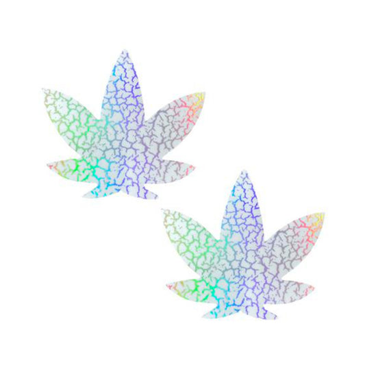 Neva Nude Pasty Weed Leaf Synaptic Glow